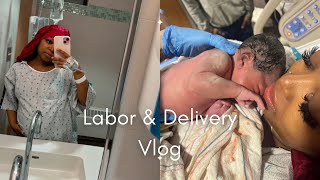 LABOR amp DELIVERY VLOG PITOCIN INDUCED AT 38 WEEKS OVER 24 HOUR PROCESS Positive Birth Experience [upl. by Hairim]