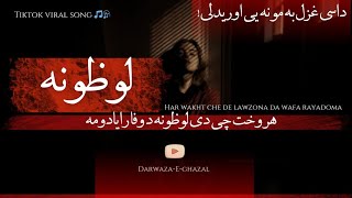 Har wakht che de lawzona da wafa rayada hum pashto new ghazal 2024 [upl. by Leanna217]