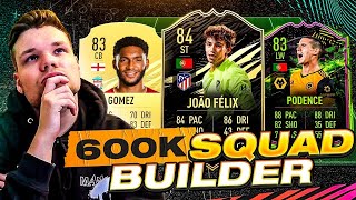 BEST 600K TEAM ON FIFA 21 META SQUAD BUILDER FOR FUT CHAMPS BUILDINGONABUDGET  ULTIMATE TEAM [upl. by Notlem]