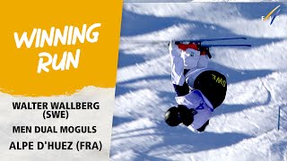 Wallberg wins AllSwedish duel against Stegfeldt  FIS Freestyle Skiing World Cup 2324 [upl. by Astrahan]