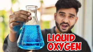 Drinking Liquid Oxygen at Home  100 Pure [upl. by Ivets]