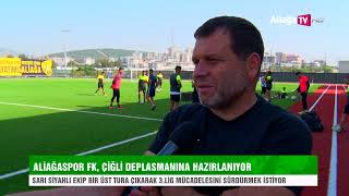 Aliağaspor Fk Çiğli Deplasmanına Hazırlanıyor [upl. by Aicenev]