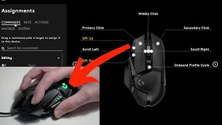 How to Setup Custom Buttons of Logitech G502 Hero Mouse [upl. by Crescin315]