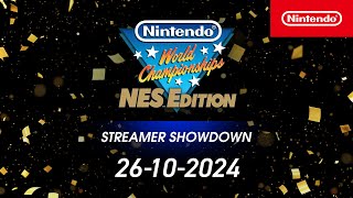 Nintendo World Championships NES Edition Streamer Showdown  Live vanaf de Paris Games Week [upl. by Frodin]