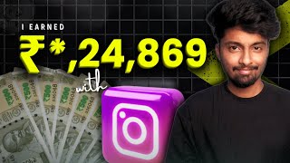 How I Earn Money from Instagram  Tamil [upl. by Nitsyrk]