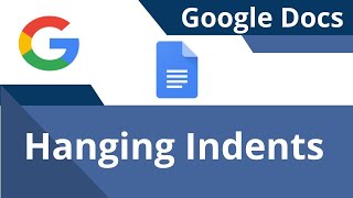 How to Add Hanging Indents in Google Docs [upl. by Ailes840]