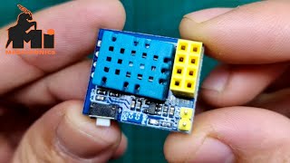 ESPDHT11K45  WiFi Esp8266 DHT11 Temperature Humidity module [upl. by Atillertse]