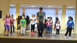 Zumba Kids cu Andrei  Hamster Dance [upl. by Ayifas]