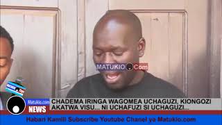 CHADEMA IRINGA MJINI WAGOMEA UCHAGUZI KIONGOZI AKATWA VISU MAWAKALA WAZUIWA KUINGIA [upl. by Leumel]