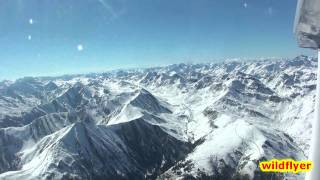 Awesome flight in the alps  12 1080p [upl. by Qulllon]