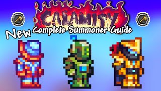 COMPLETE Summoner Progression Guide for Calamity 20 Terraria 14 [upl. by Lalib524]