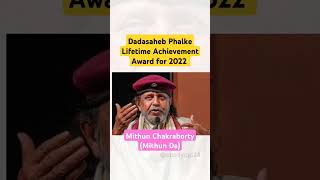 Dadasaheb Phalke Lifetime Achievement Award for 2022 Mithun Da [upl. by Fleta]