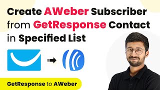 How to Create AWeber Subscriber from GetResponse Contact in Specified List  GetResponse to AWeber [upl. by Bagger]