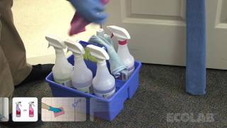 Ecolab Long Term Care Housekeeping Procedure Video [upl. by Nels97]