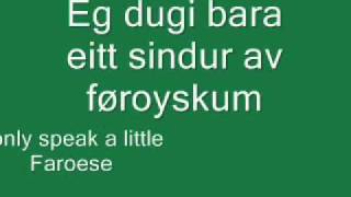 Faroese language lesson 1 [upl. by Demetri]