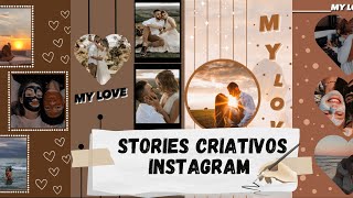 4 IDEIAS DE STORIES CRIATIVOS SUPER VERSÃTEIS SEM APP PARA O INSTAGRAM [upl. by Yojal]