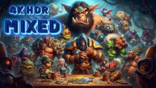 4k HDR HearthStone Battlegrounds Final Round 10  Mixed [upl. by Suivatram]