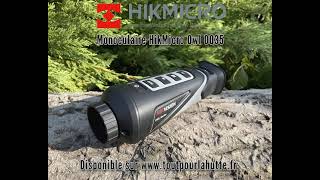 Test monoculaire thermique HikMicro Owl OQ35 [upl. by Swiercz]