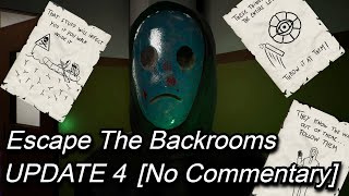 Escape The Backrooms UPDATE 4 Full Walkthrough [upl. by Tremain]