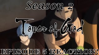 Wools Knot  Tower of God Anime Season 2 Episode 5 Live Reaction [upl. by Dlonyer]