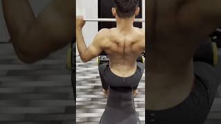 Back workout 💪trending motivation gymworkout gymmotivation gymtips backexercise bodybuilder [upl. by Ronn680]