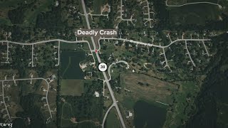 1 person killed in 3vehicle crash in Muscatine County [upl. by Assele]