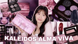 KALEIDOS ALMA VIVA 🖤 2 LOOKS REVIEW  SWATCHES [upl. by Acire]