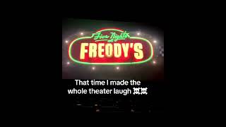 Bro Got The Whole Theater Laughing  Five Nights At Freddys Movie MEME [upl. by Nagey]