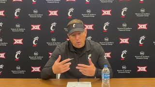 Scott Satterfield disappointed in the loss at Colorado Bearcats made too many mistakes early ￼￼ [upl. by Bortman]