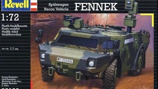 Revell Fennek 172 Bundeswehr Modell vom Panzerschmied [upl. by Lehet]