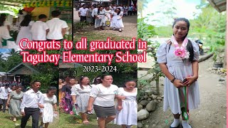 Graduation Day Batch 20232024Tagubay Elementary School [upl. by Anwad]