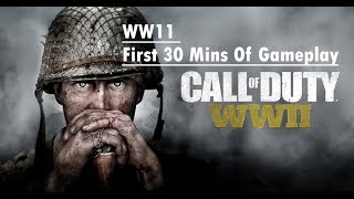 CALL OF DUTY WW2 Gameplay Walkthrough Part 1 Campaign FULL GAME 1080p HD PS4 PRO  No Commentary [upl. by Sarine]