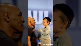 Hasbulla almost slaps Mike Tyson during ceremonial weighin [upl. by Mar]