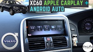 Volvo XC60 Apple 88quot Android Display CarPlayAndroid Auto Full Installation [upl. by Carlson359]