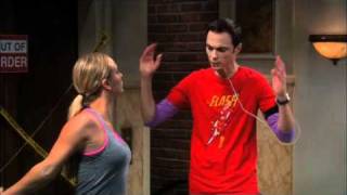 The Big Bang Theory  quotSheldom y Penny van a correrquot [upl. by Nosliw15]