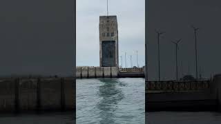 Old Car Ferry dock amp elevator mackinawcity mackinacbridge straits greatlakes [upl. by Santoro563]