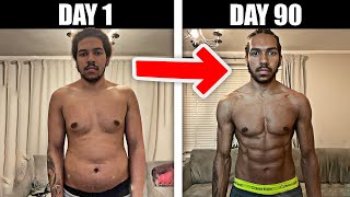 My Insane 90Day Body Transformation  Before and After  Ab Workouts Gym Routine Nutrition amp More [upl. by Irving994]