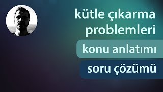 Ağırlık Merkezi  Kütle Çıkarma Problemleri [upl. by Evad985]