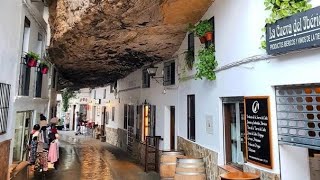 Setenil de las Bodegas A Fascinating Spanish Gem [upl. by Uolymme]