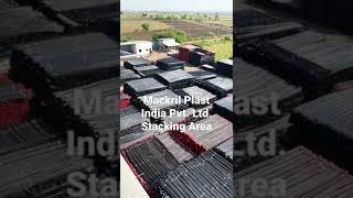 Mackril Plast India Pvt Ltd Stacking Area  HDPE PIPE SPRINKLER PIPE STACKING AREA [upl. by Fujio939]