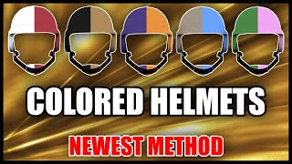 GTA5 Online I PATCHED How To Get Colored Bulletproof Helmets [upl. by Odraude]