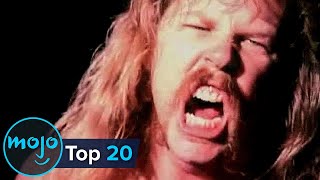 Top 20 Heavy Metal Anthems [upl. by Nonnair238]