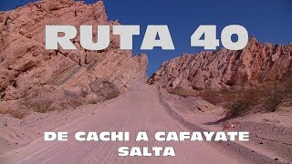 Valles calchaquies  Quebrada de las Flechas  De Cachi a Cafayate  Salta [upl. by Arikal]