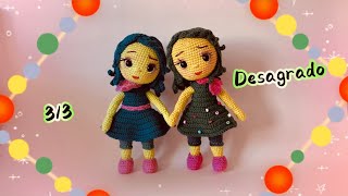 Desagrado Amlgurumi Tutorial 33🥰Intensamente Personajes Crochet🍔 [upl. by Enilrad933]