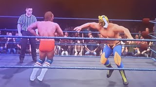 Tiger Mask  c  vs Dynamite Kid  WWF Junior Heavyweight Championship  MSG 1982 WWE 2K23 [upl. by Kelbee]