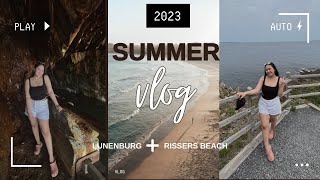 LUNENBURG  RISSERS BEACH SUMMER VLOG 2023 🇨🇦 [upl. by Anirod]