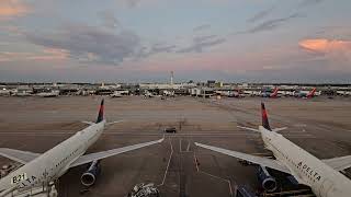 Atlanta HartsfieldJackson International Airport Time Lapse [upl. by Danie817]