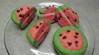 Watermelon Whoopie Pies [upl. by Ogir627]