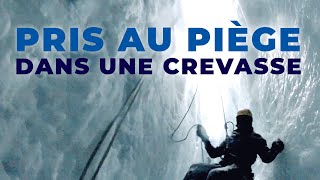 Il tombe dans une crevasse de 20 mètres [upl. by Htenaj]