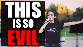 THIS VIDEO PROVES Kathryn Krick is EVIL amp Charges MONEY for FAKE EXORCISMS  Christian Reaction [upl. by Anatnom]